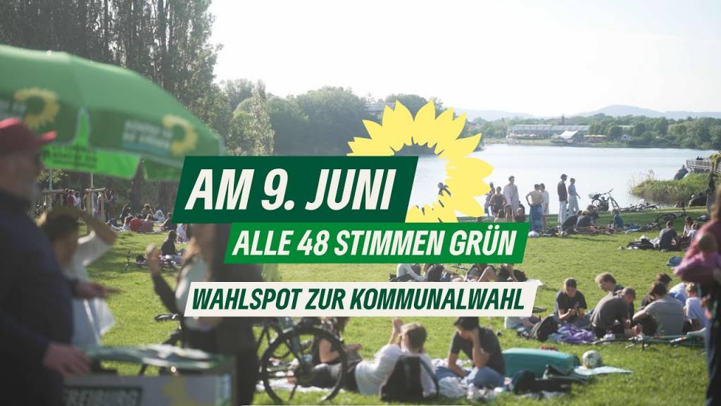 Grüne Kino Wahlwerbespot zur Kommunalwahl 2024