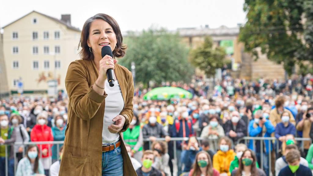 Wahlkampftour Annalena Baerbock & Robert Habeck in Freiburg